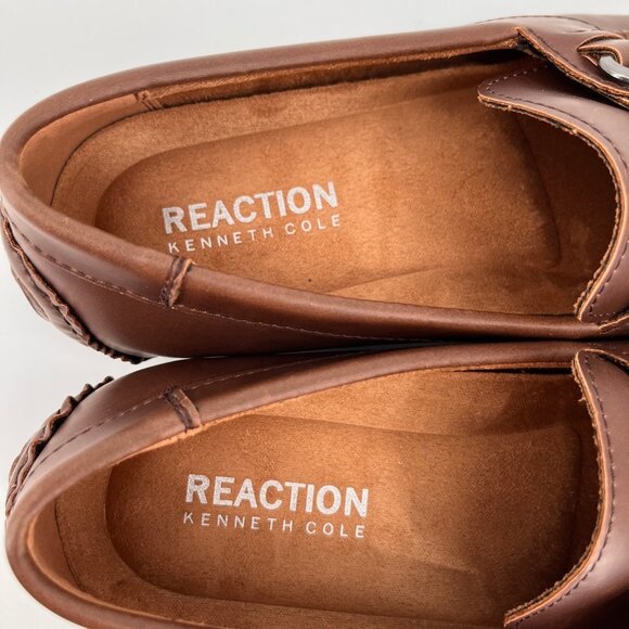 Kenneth Cole Reaction Lyon Bit Driver Size 11M Espresso Slip-On Loafer Shoe main image 13